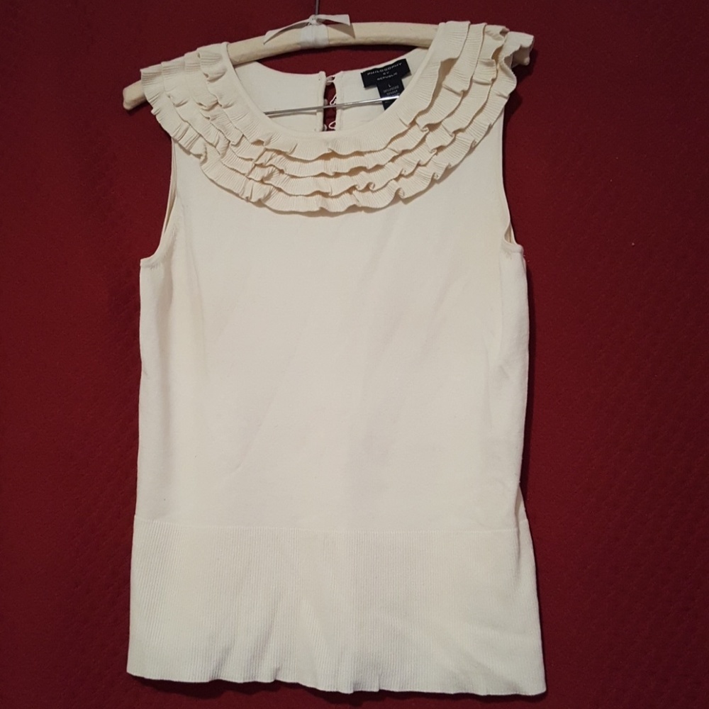 Sleeveless sweater